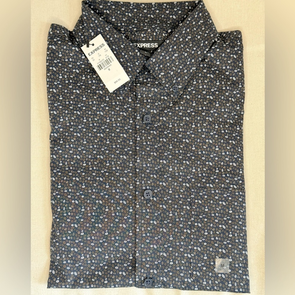 Men’s Express long sleeve button shirt